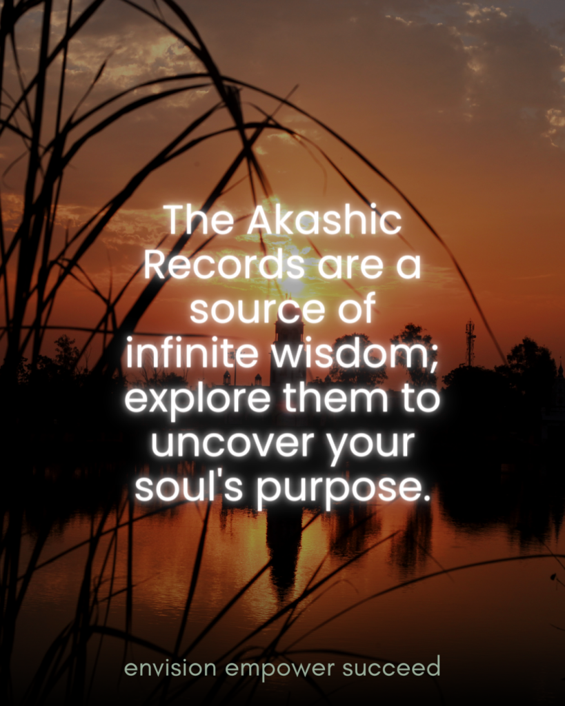 The Akashic Records are a source of infinite wisdom
