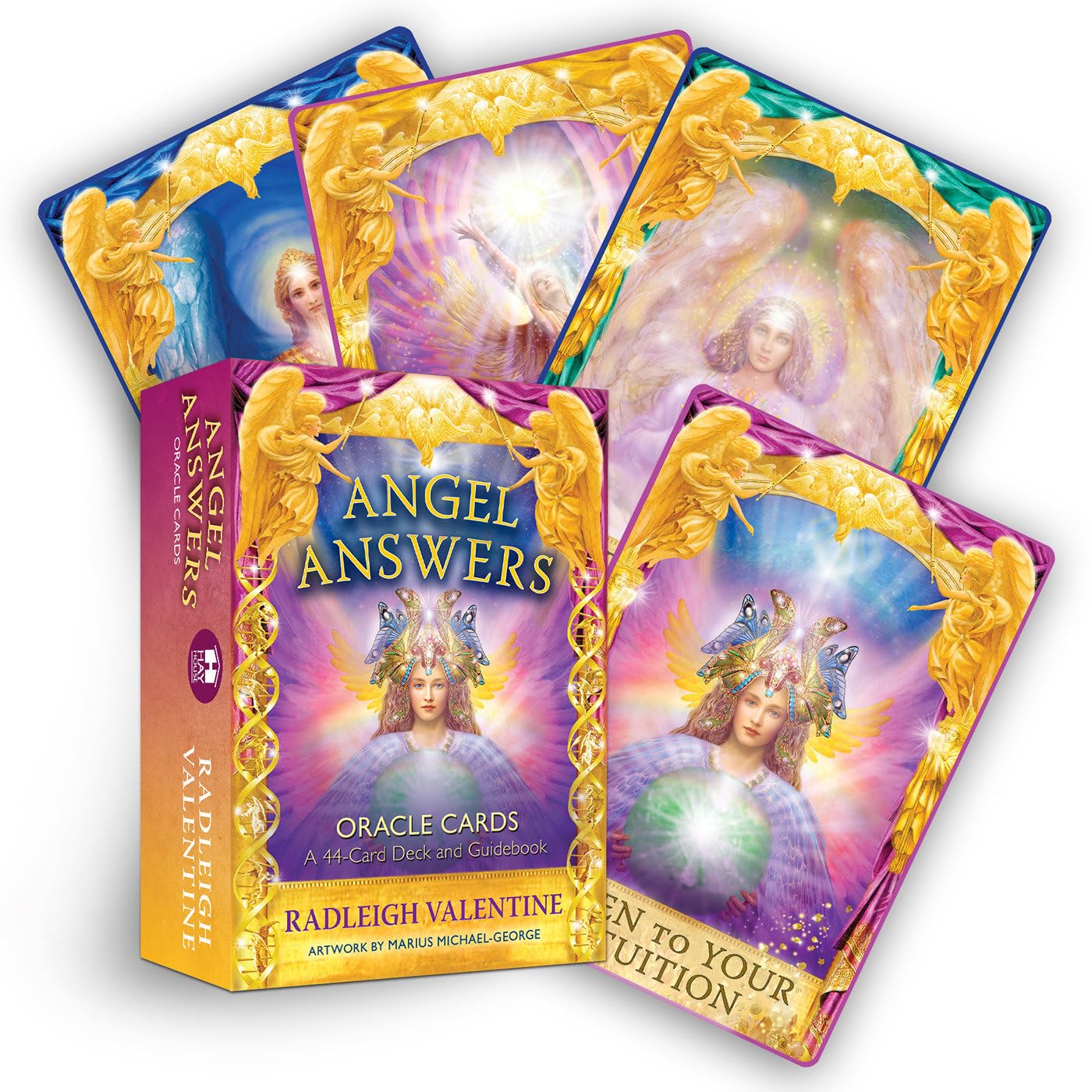 Angel Answers Oracle Cards- A 44-card deck and guidebook
